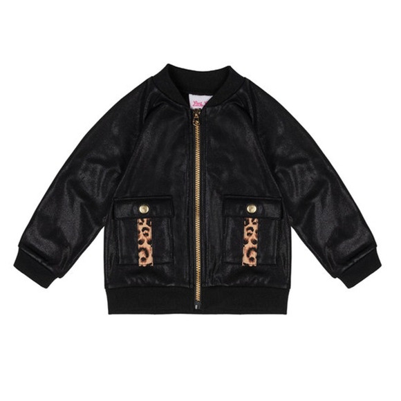 Little Lass Toddler Girls' Jacket, Tee, and Pant 3-Piece Set, Sizes 4T (22) - Picture 5 of 7